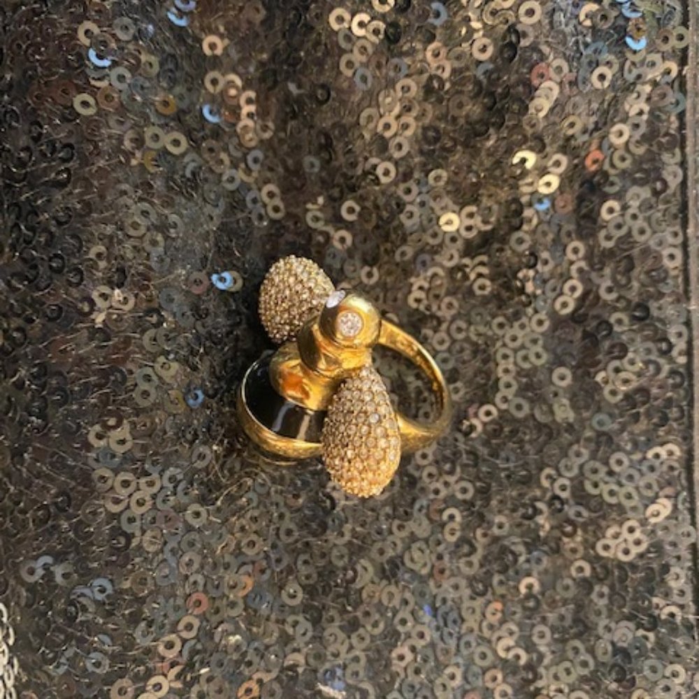 Lovely Kate Spade Queen Bee ring!